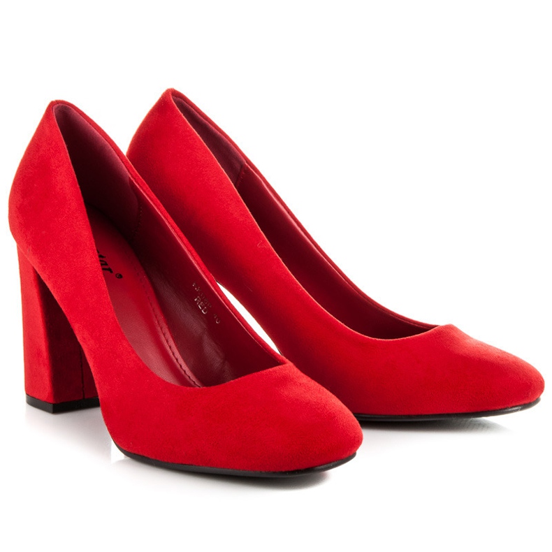 Seastar Suede Pumps red 1