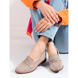 BM Women's moccasins Shelovet elegant beige 2 BM Women's moccasins Shelovet elegant beige 2