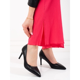 Shelovet black classic women's high heels 1 Shelovet black classic women's high heels 1