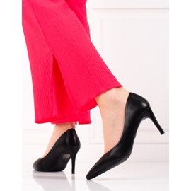 Shelovet black classic women's high heels 2
