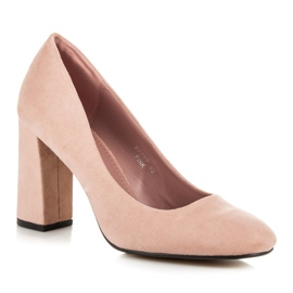 Seastar Suede Pumps pink 2