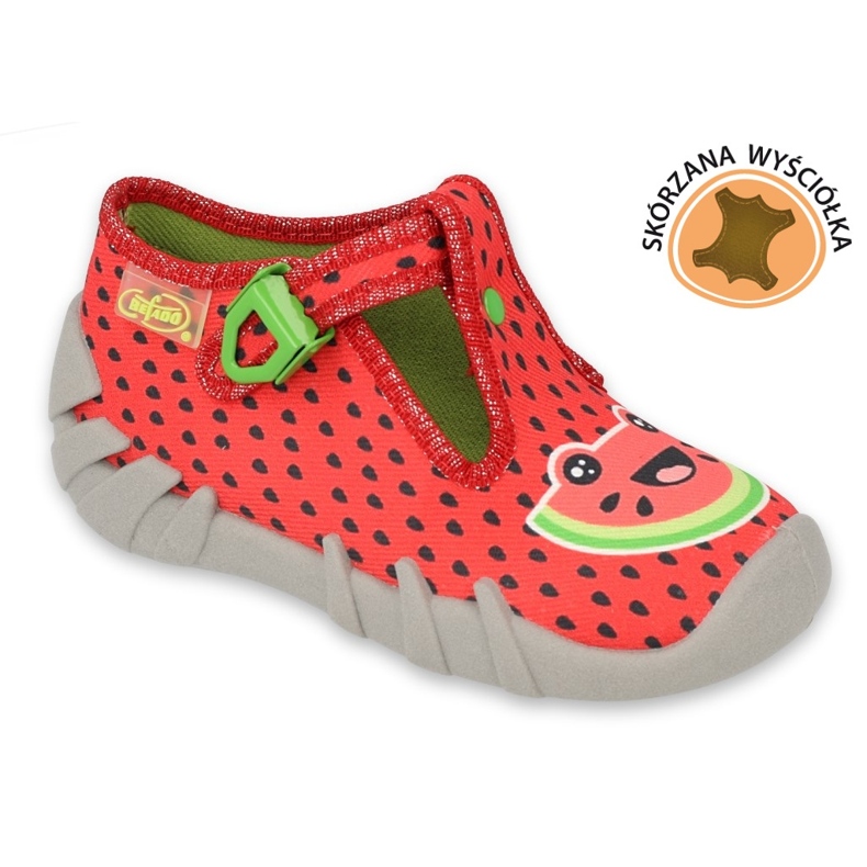 Befado children's shoes 110P459 red multicolored 4