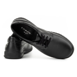 KOMODO Men's Casual leather shoes 921K black 3