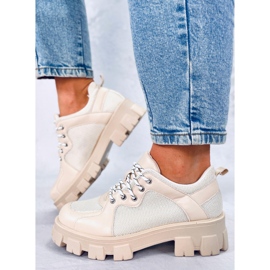 BM High-soled loafers Asger Beige 2