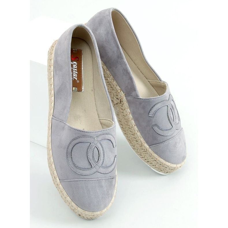Espadrilles chanelkikikiki Wela Grey 2