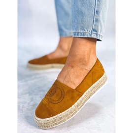 Espadrilles chanelkikikiki Wela Camel brown 2