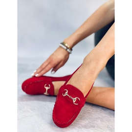 BM Hesso Red women's loafers 1