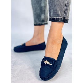 BM Lyset Azul women's loafers navy blue 2