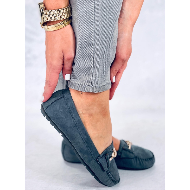 Lyset Gris women's loafers grey 2