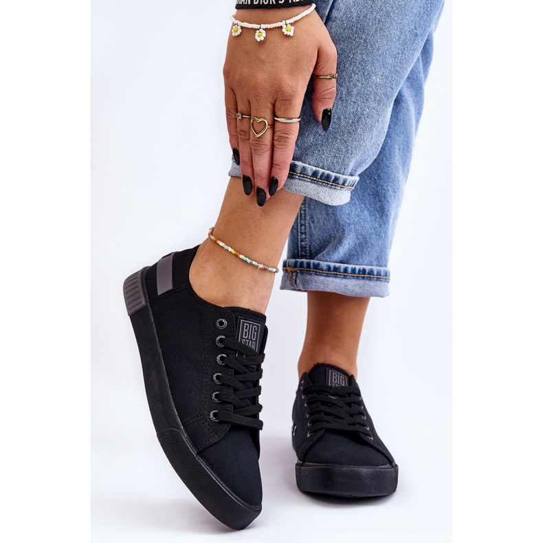 Women's Low Sneakers Big Star LL274038 Black 2