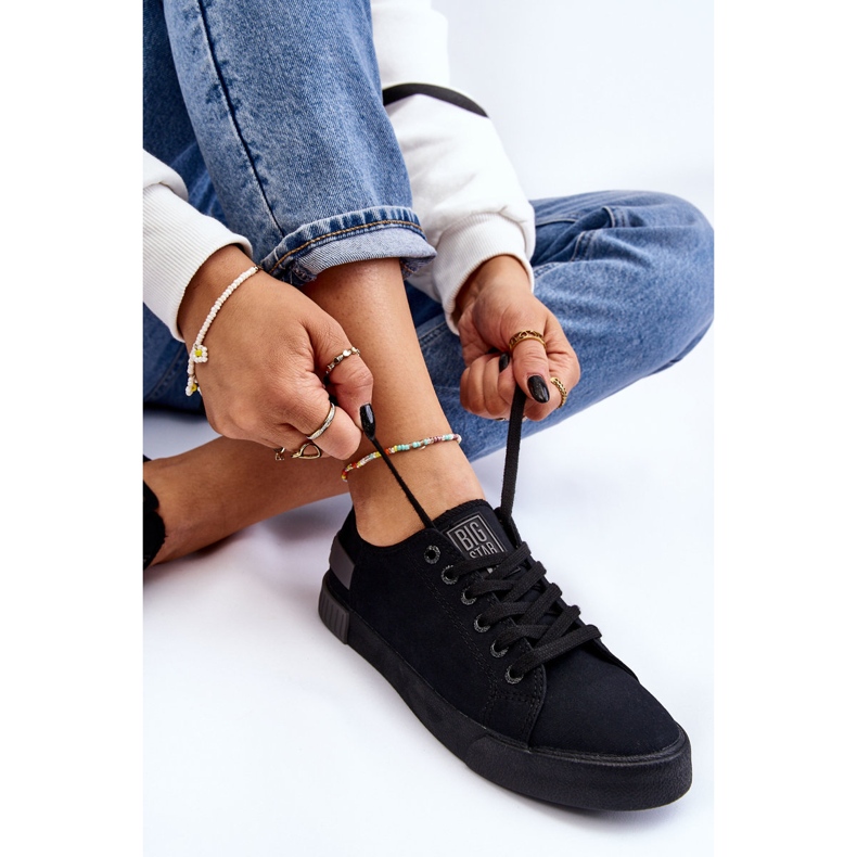 Women's Low Sneakers Big Star LL274038 Black 1