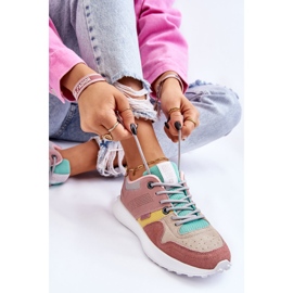 Women's Sneakers Big Star LL274422 Pink-Beige 1