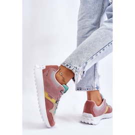 Women's Sneakers Big Star LL274422 Pink-Beige 2