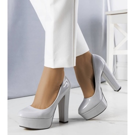 BM Gray high heel pumps from Kari grey 1