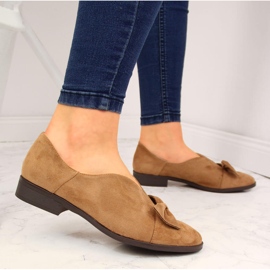 Women's shoes with a beige bow Jezzi 2
