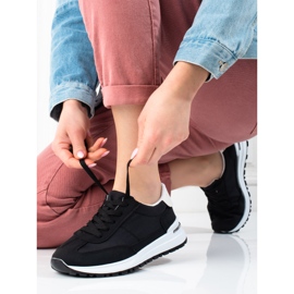 Shelovet black women's light sports shoes 2 Shelovet black women's light sports shoes 2