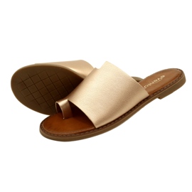 Gold Slippers Evento 22SD35-4586 Gold golden 3