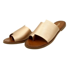 Gold Slippers Evento 22SD35-4586 Gold golden 2