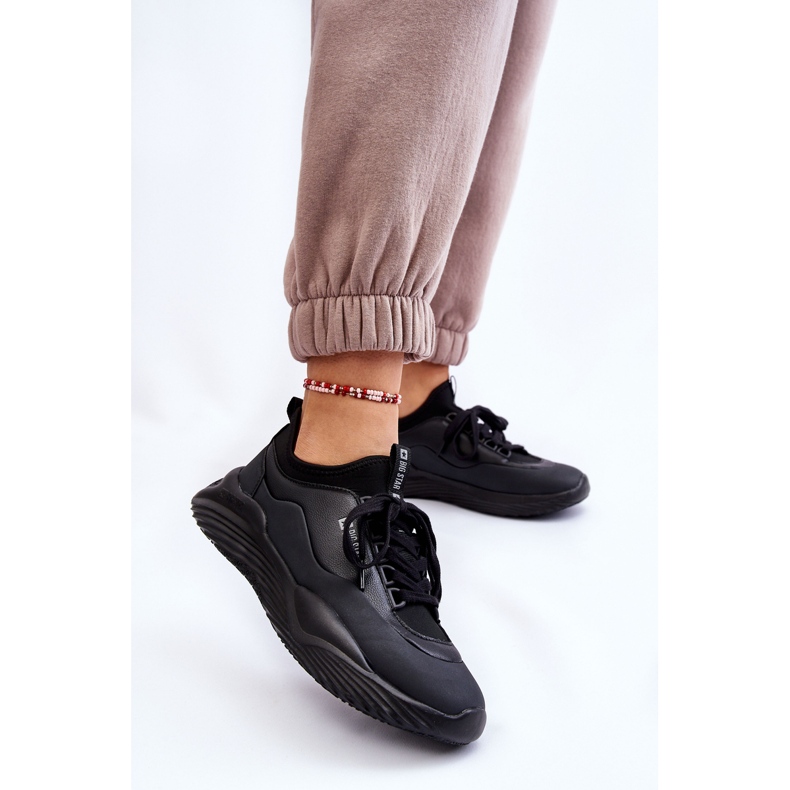 Women's Sneakers Memory Foam System Big Star LL274419 Black 2