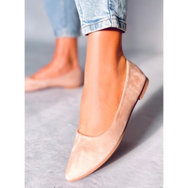 BM Keys Khaki leather insole ballerinas beige 1