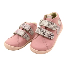 Velcro shoes Mazurek 1264 Pink Snake Hearts 2 Velcro shoes Mazurek 1264 Pink Snake Hearts 2