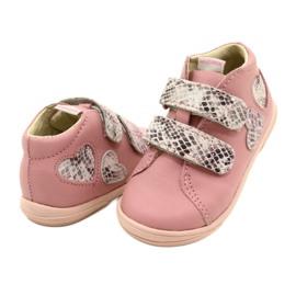 Velcro shoes Mazurek 1264 Pink Snake Hearts 3 Velcro shoes Mazurek 1264 Pink Snake Hearts 3