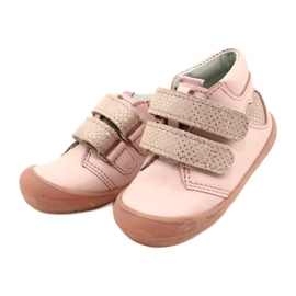 Velcro boots Mazurek 1341 Pink Glitter Heart 2