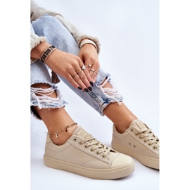 Classic Low Sneakers Big Star LL274094 Beige 1