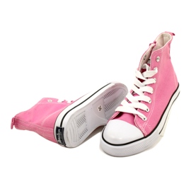 American Club Zipper Sneakers pink 4