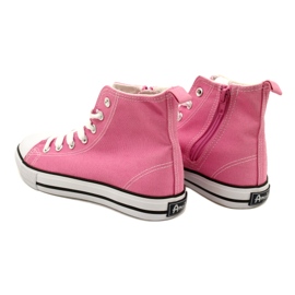 American Club Zipper Sneakers pink 5 American Club Zipper Sneakers pink 5
