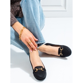 W. Potocki Women's black moccasins from Potocki 2