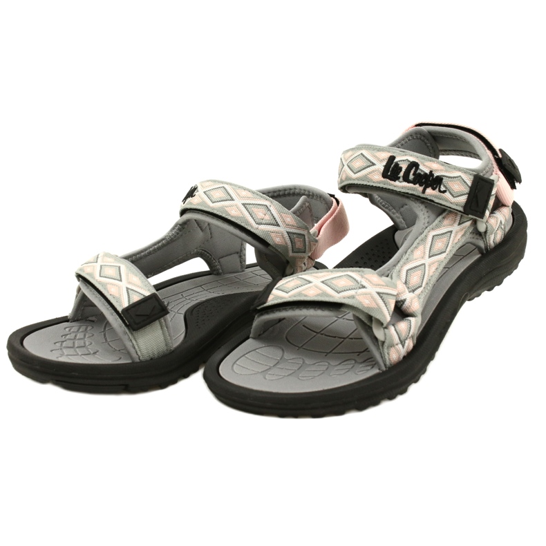 Lee Cooper LCW-23-34-1682L sports sandals, gray grey 3