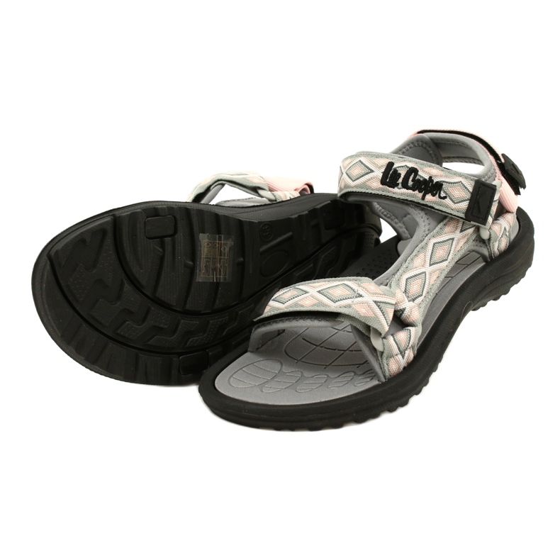 Lee Cooper LCW-23-34-1682L sports sandals, gray grey 4