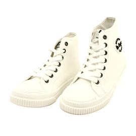 Women's high white trams Lee Cooper LCW-23-44-1607L 3