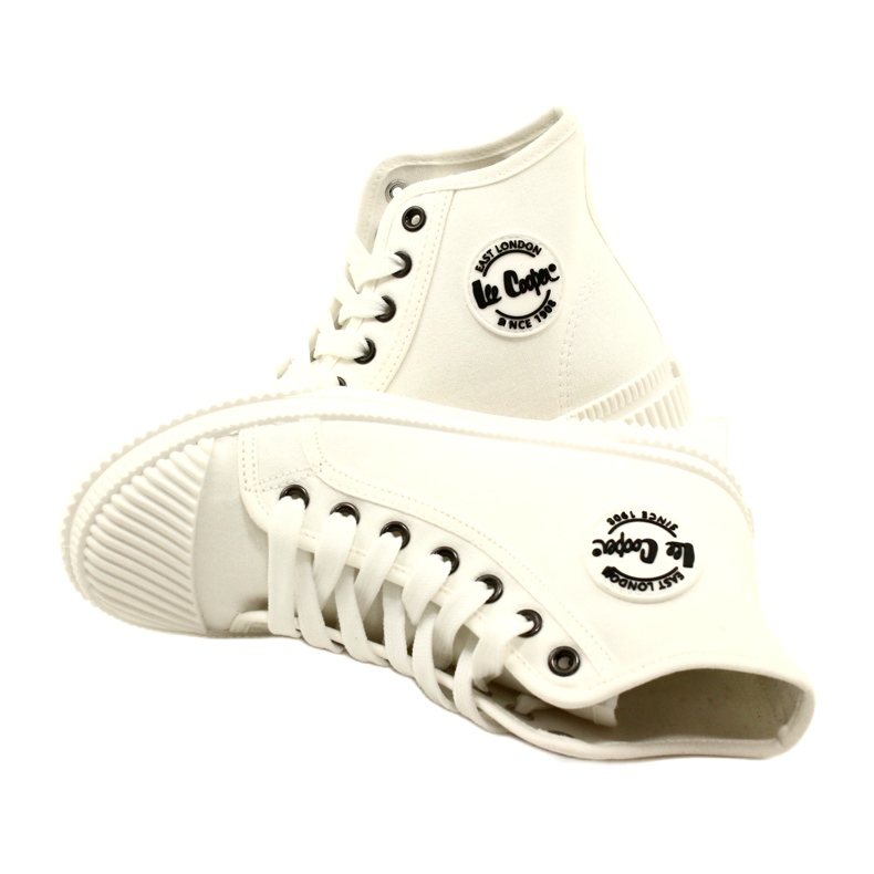 Women's high white trams Lee Cooper LCW-23-44-1607L 6