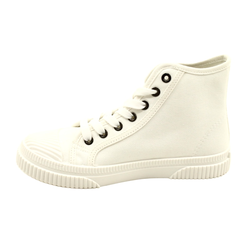Women's high white trams Lee Cooper LCW-23-44-1607L 2