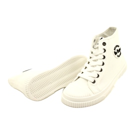 Women's high white trams Lee Cooper LCW-23-44-1607L 5