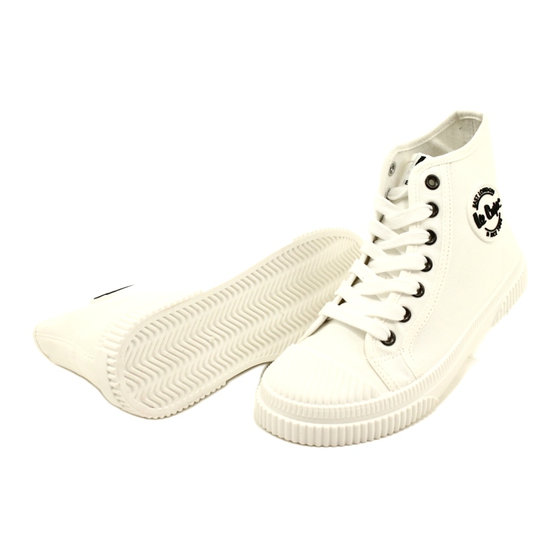 Women's high white trams Lee Cooper LCW-23-44-1607L 5