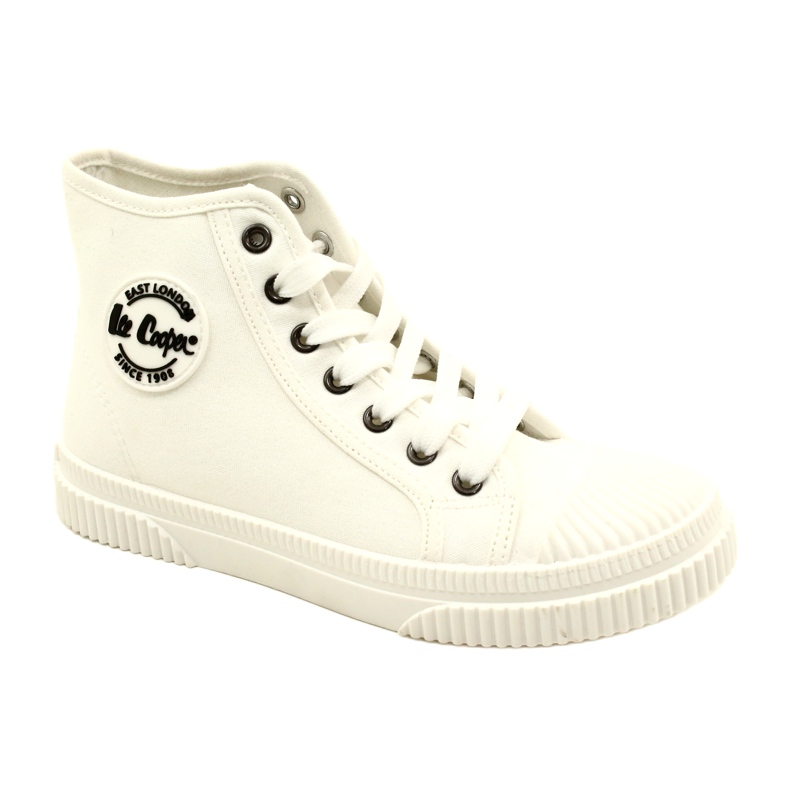 Women's high white trams Lee Cooper LCW-23-44-1607L 1