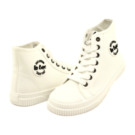 Women's high white trams Lee Cooper LCW-23-44-1607L 4