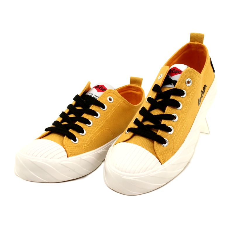 Platform Sneakers Lee Cooper LCW-23-44-1649L Yellow 3