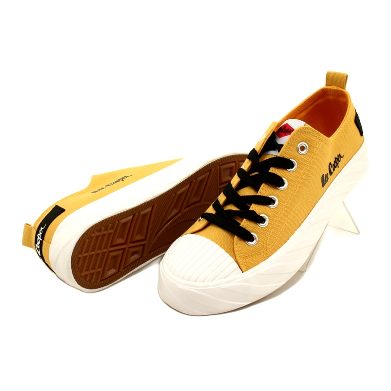Platform Sneakers Lee Cooper LCW-23-44-1649L Yellow 5