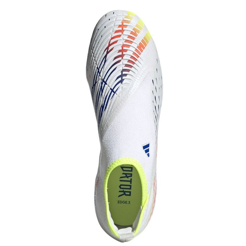 Adidas Predator Edge.3 Ll Fg M GW0999 football boots white 2 Adidas Predator Edge.3 Ll Fg M GW0999 football boots white 2
