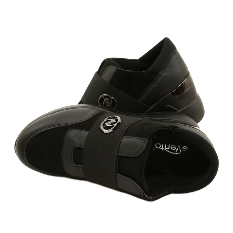 Slip-on Shoes Wedge Sneakers Evento 23SP35-5320 Black 5