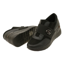 Slip-on Shoes Wedge Sneakers Evento 23SP35-5320 Black 4