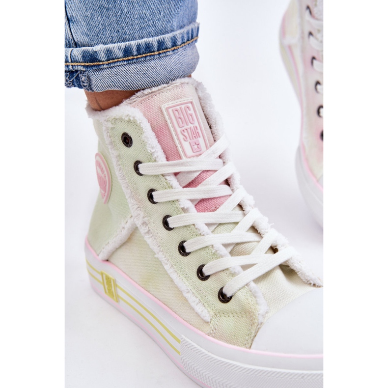 Women's High Sneakers Big Star LL274177 Multicolor multicolored 1