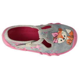 Befado children's shoes 110P467 pink grey 3