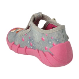 Befado children's shoes 110P467 pink grey 1