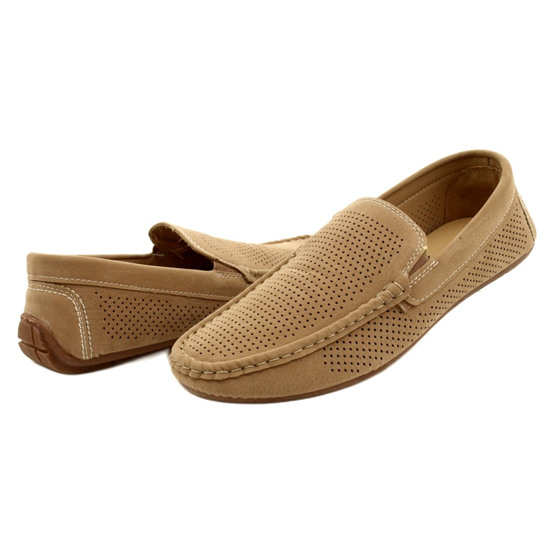 NEWS Men's beige loafers 4 NEWS Men's beige loafers 4