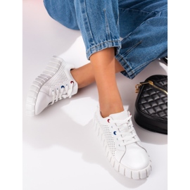 W. Potocki White leather sports shoes from Potocki 2 W. Potocki White leather sports shoes from Potocki 2